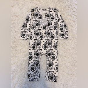 12-18 month Kate Quinn long sleeve button Union suit